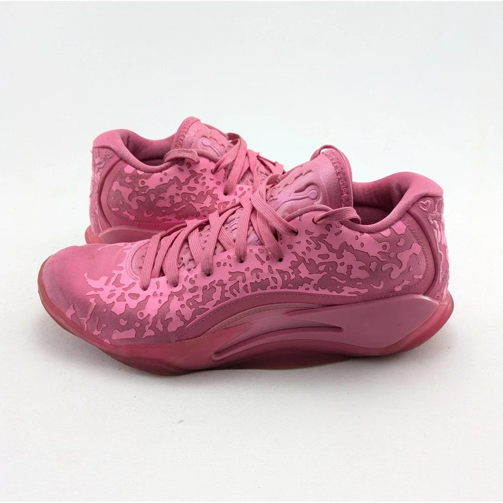 Mens Jordan Zion 3 Pink Lotus Athletic Basketball Shoes DR0675-600 Size 8.5